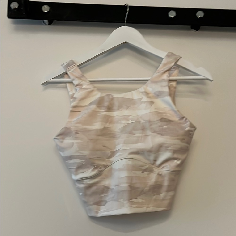 NWOT Z Supply | All A Blur cropped top | Watercolor Camo | Size M